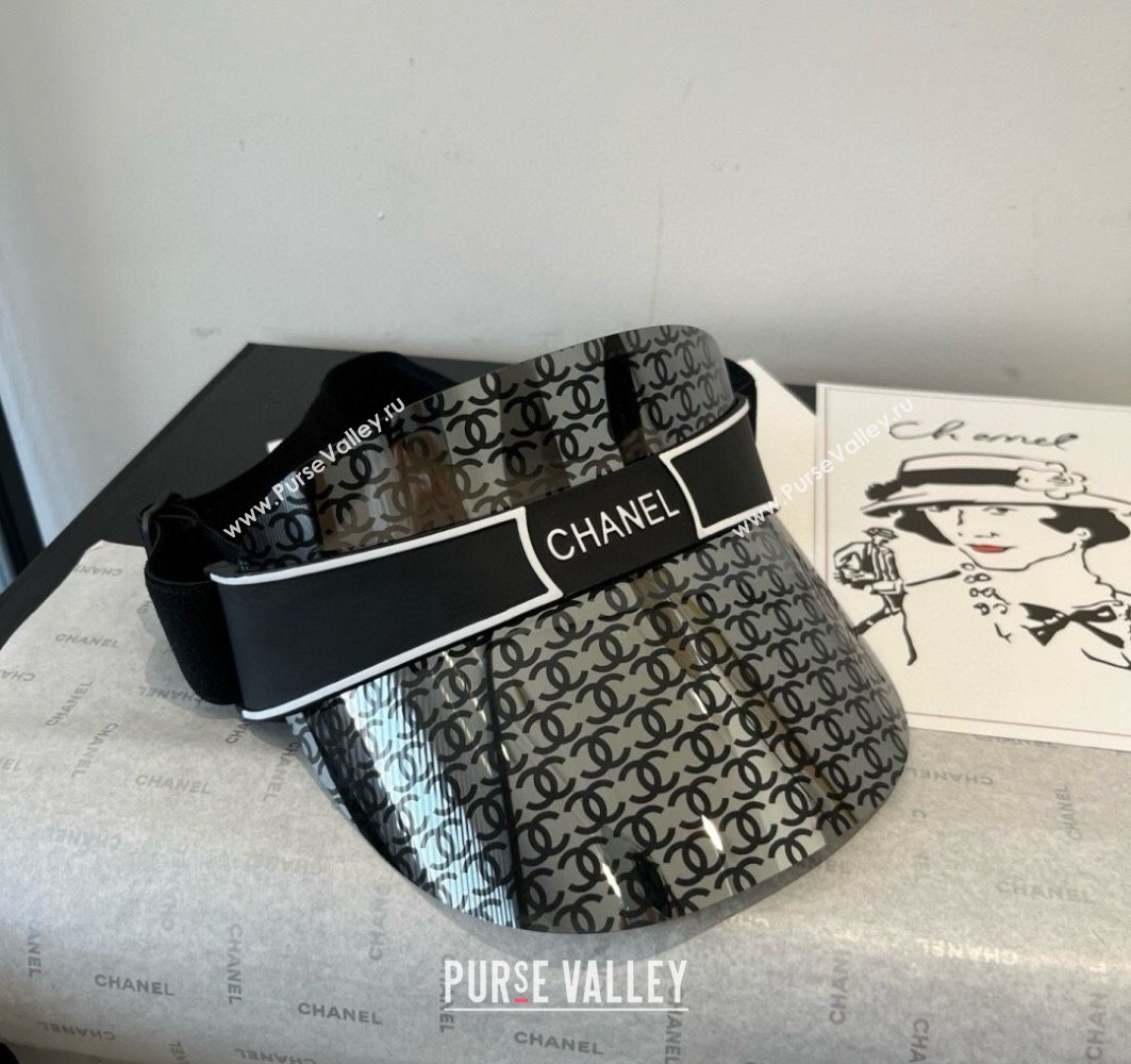 Chanel Visor Hat Black 2025 CH051405 (XMN-250514072)