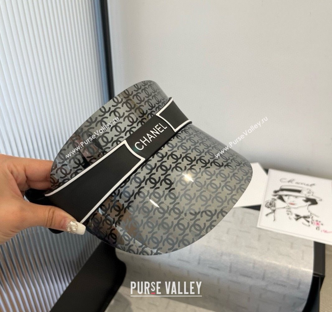 Chanel Visor Hat Black 2025 CH051405 (XMN-250514072)