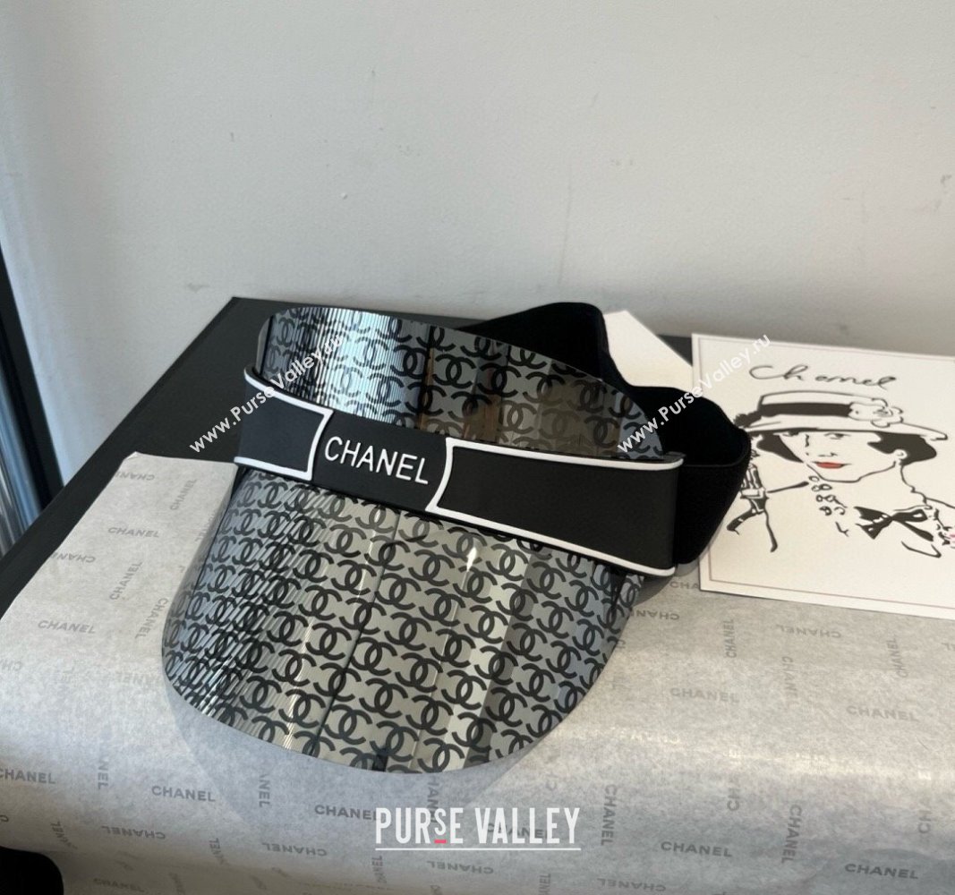 Chanel Visor Hat Black 2025 CH051405 (XMN-250514072)