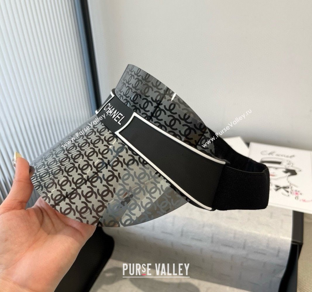 Chanel Visor Hat Black 2025 CH051405 (XMN-250514072)