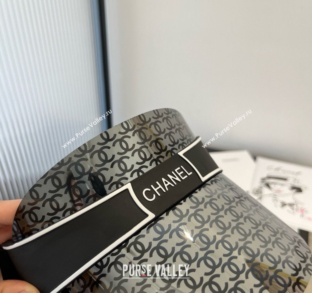 Chanel Visor Hat Black 2025 CH051405 (XMN-250514072)