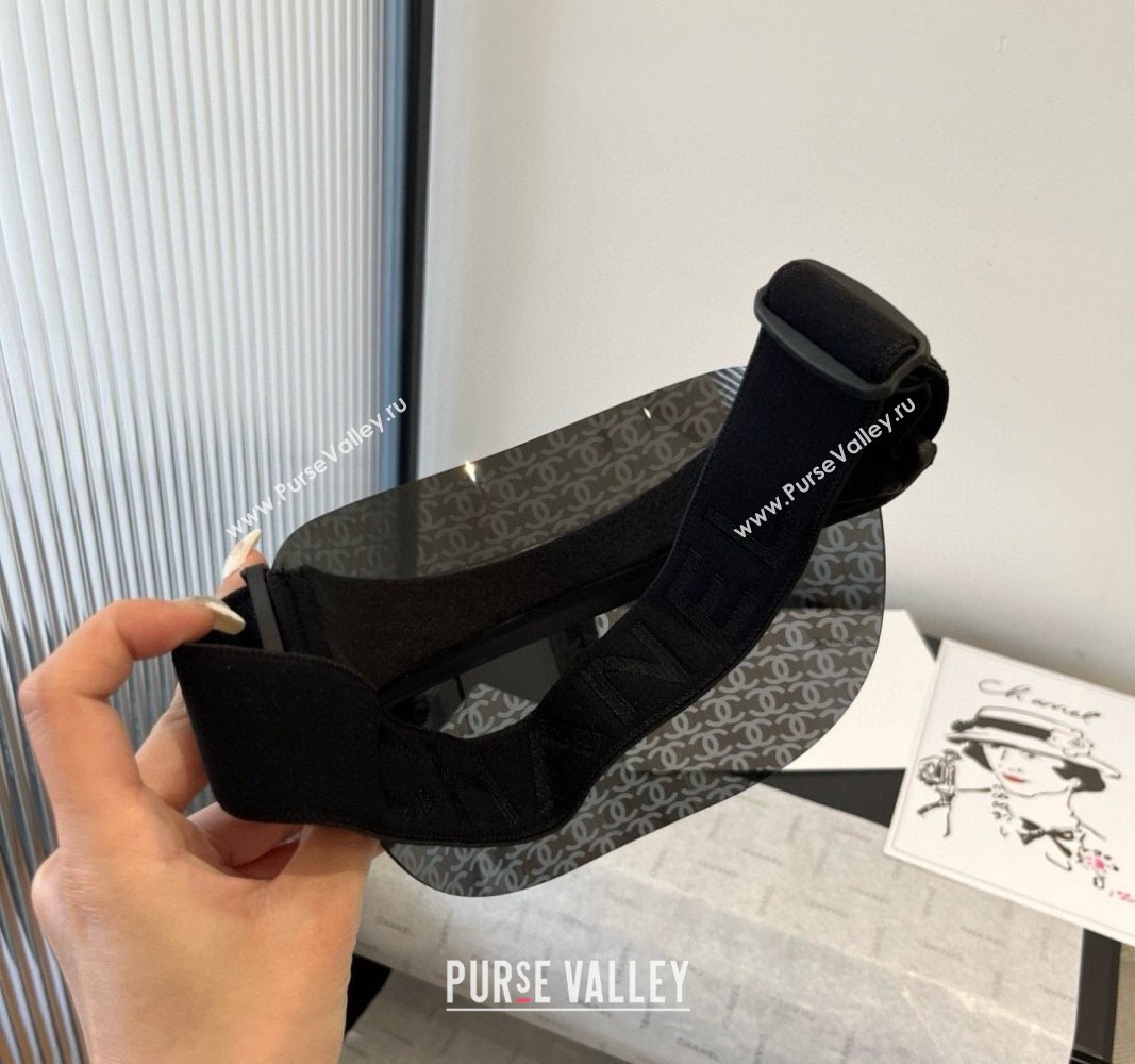 Chanel Visor Hat Black 2025 CH051405 (XMN-250514072)