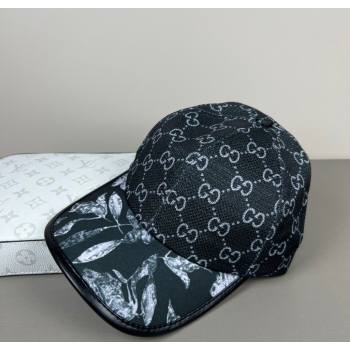 Gucci Shiny Baseball Hat with Print Black 2025 0617 (SHI-250617036)