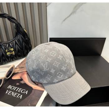 Louis Vuitton Denim Baseball Hat Grey 2025 0617 (SHI-250617041)