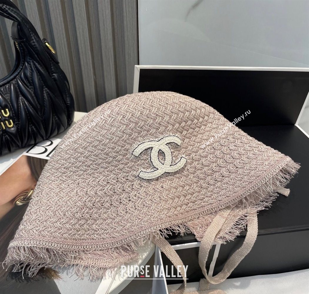 Chanel Fringe Bucket Hat Grey 2025 0724 (MAO-250724045)