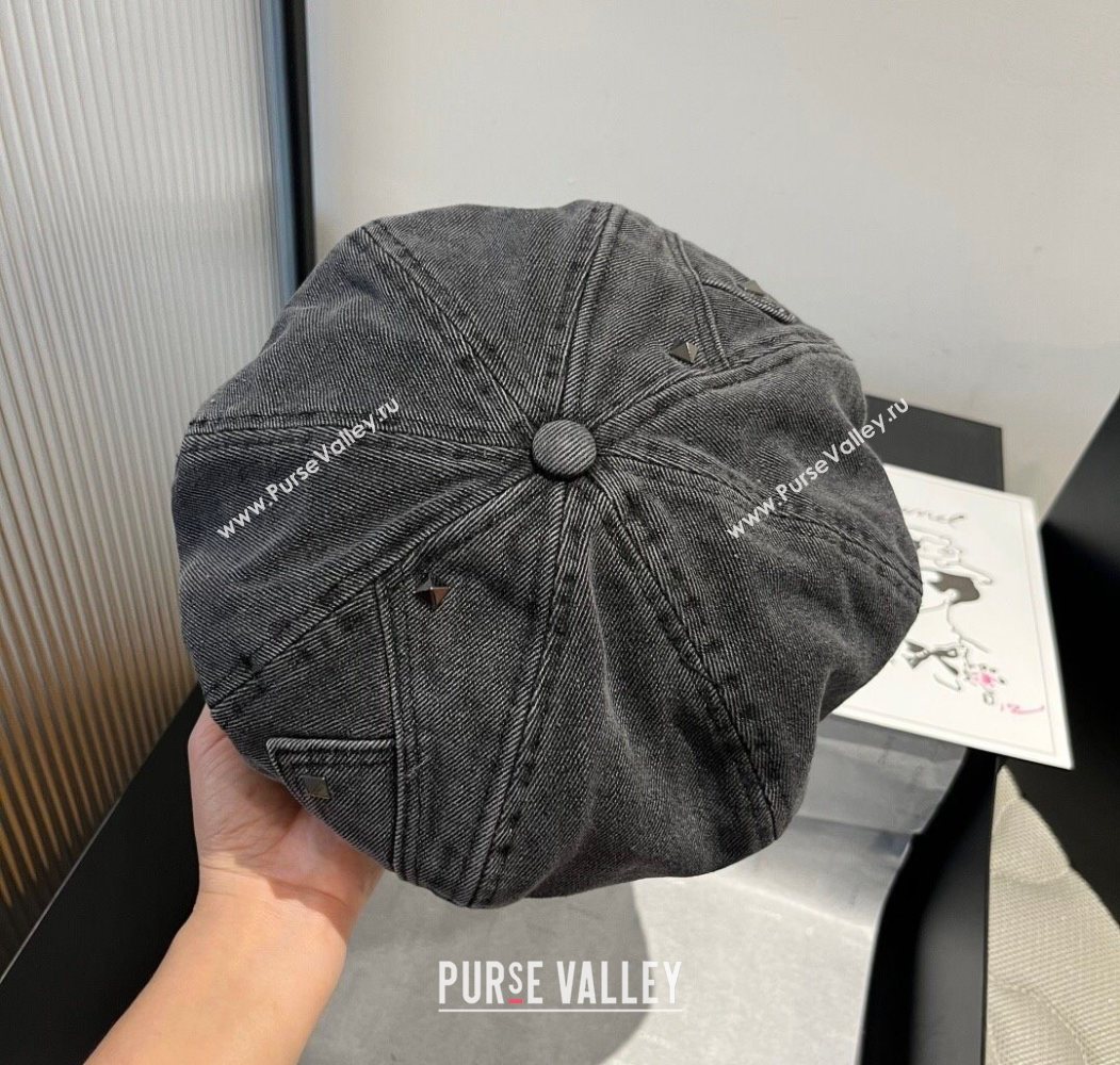Prada Beret Black 2025 0724 (XMN-250724094)