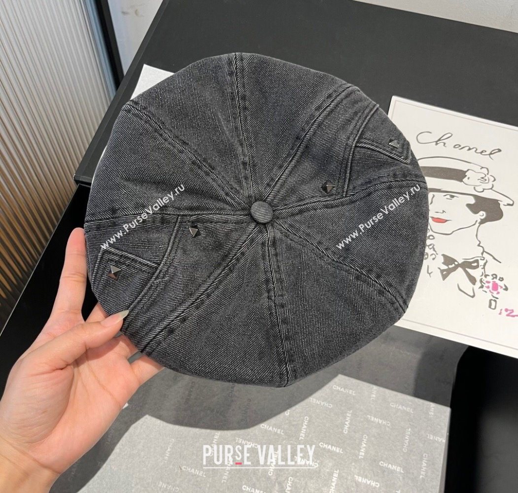 Prada Beret Black 2025 0724 (XMN-250724094)