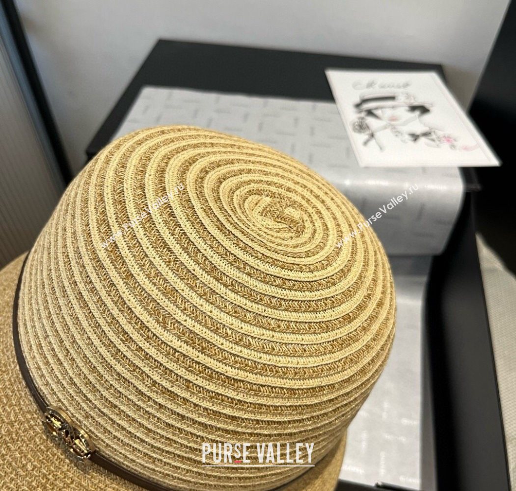 Chanel Straw Bucket Hat 2025 0724 (XMN-250724101)