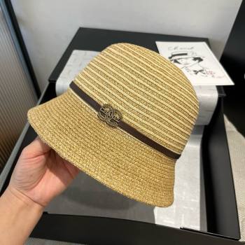 Chanel Straw Bucket Hat 2025 0724 (XMN-250724101)