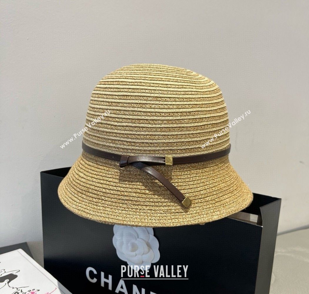 Chanel Straw Bucket Hat 2025 0724 (XMN-250724101)