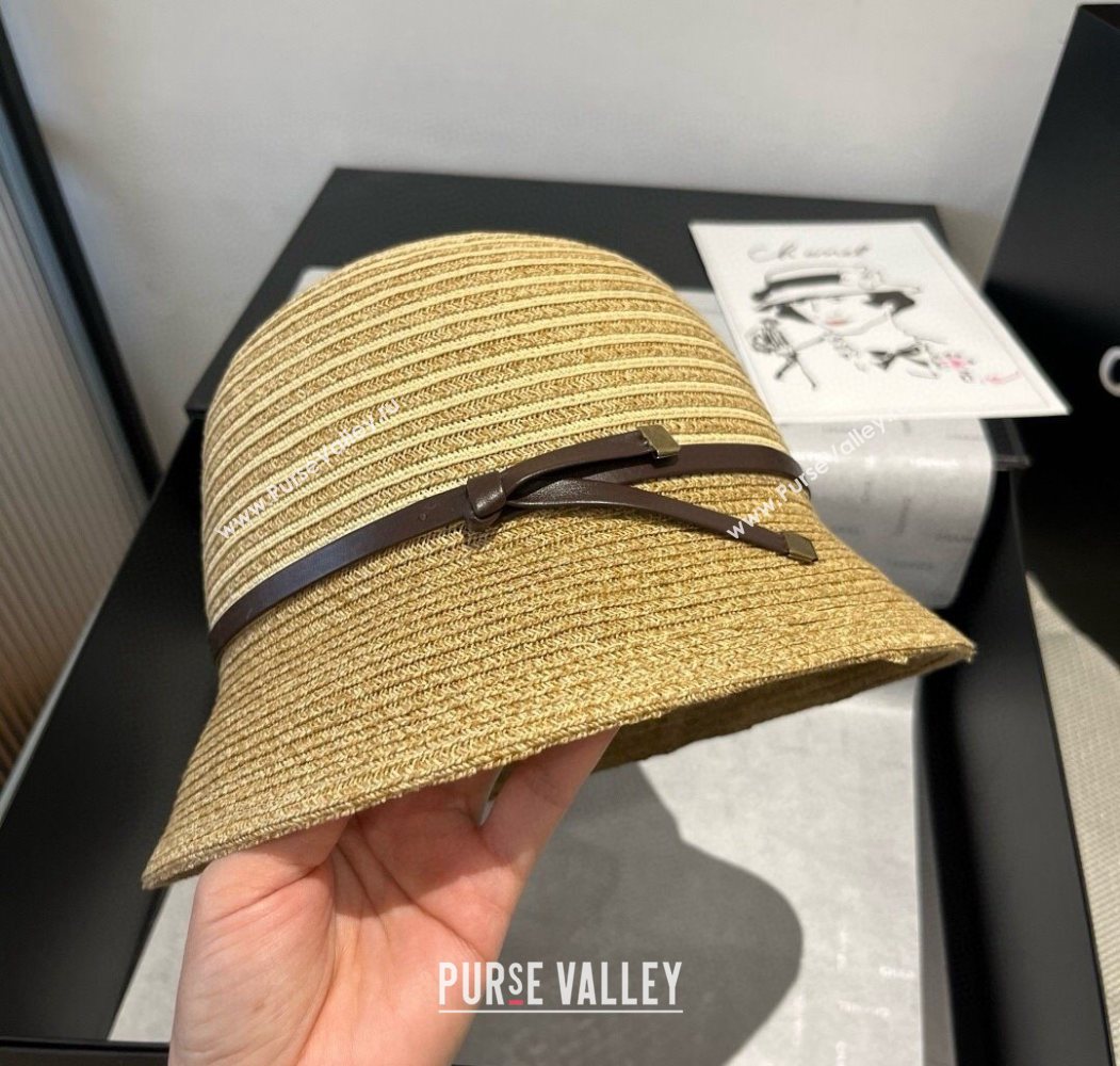 Chanel Straw Bucket Hat 2025 0724 (XMN-250724101)