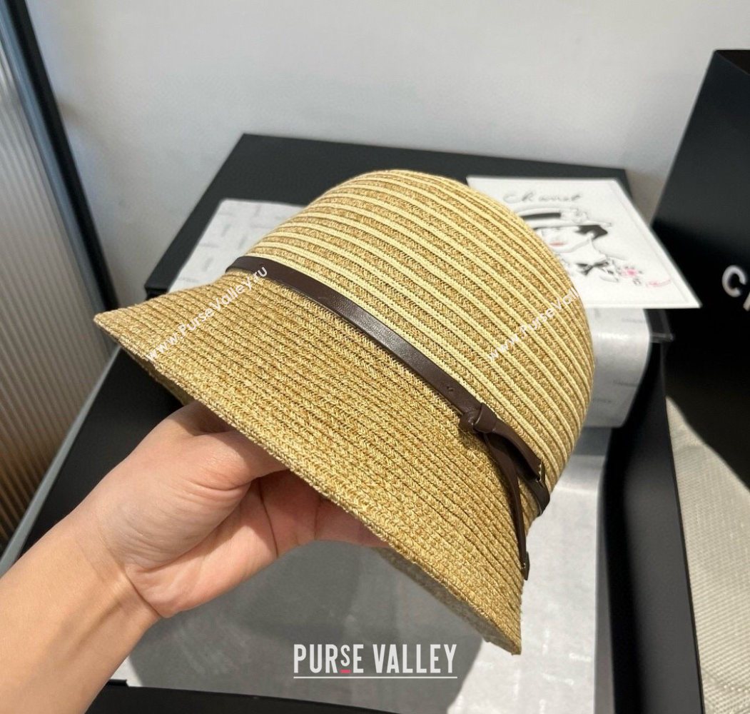 Chanel Straw Bucket Hat 2025 0724 (XMN-250724101)
