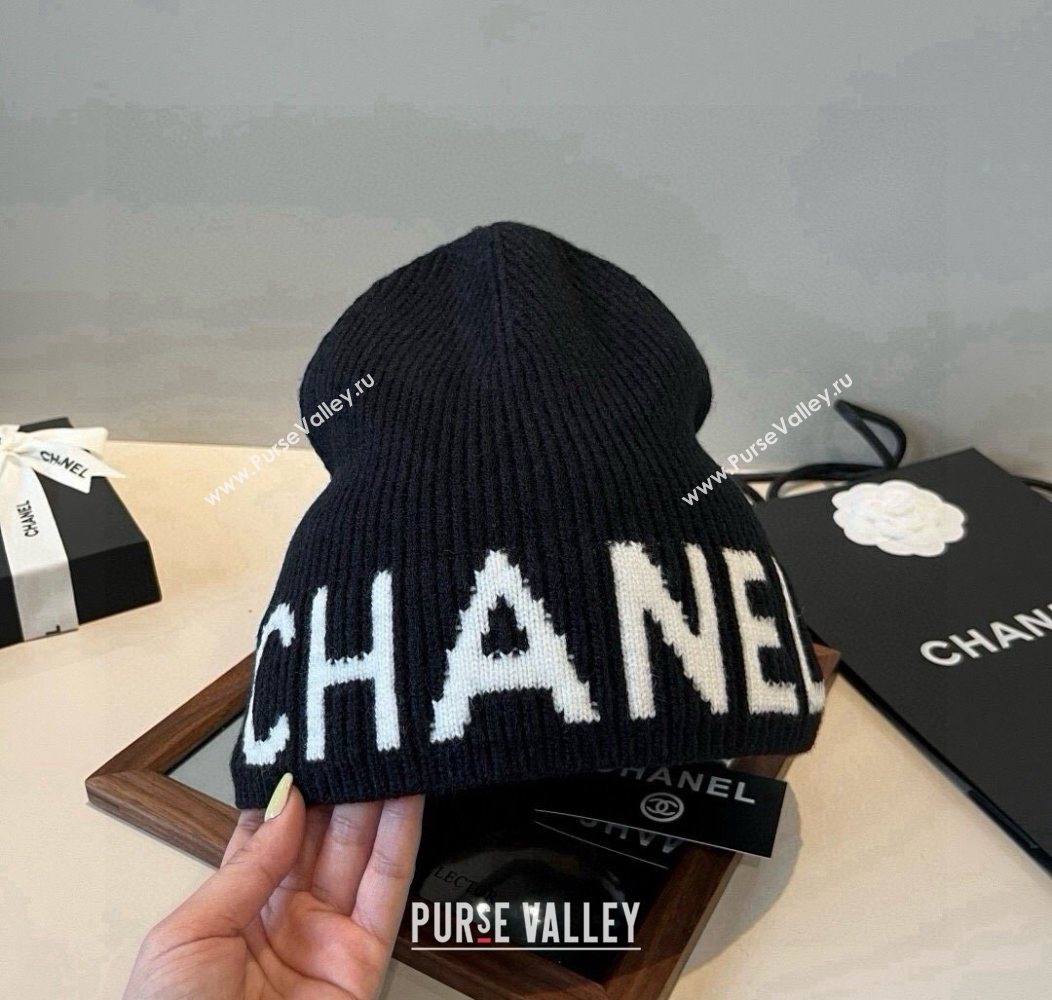 Chanel Knit Hat Black 2025 CH0909088 (XMN-250909089)