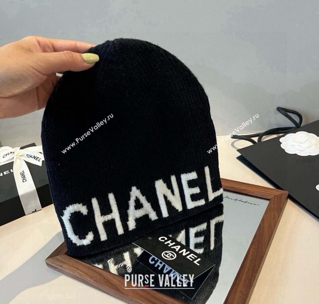 Chanel Knit Hat Black 2025 CH0909088 (XMN-250909089)