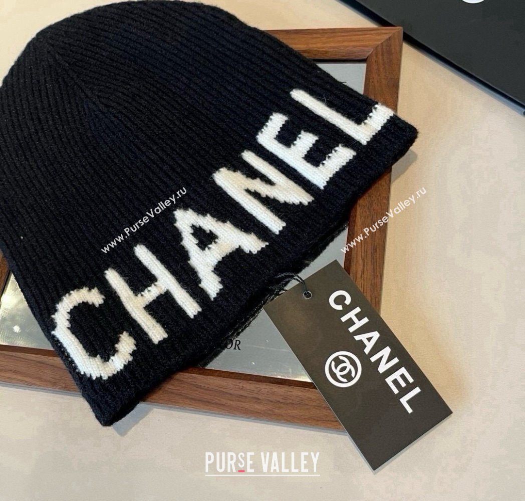 Chanel Knit Hat Black 2025 CH0909088 (XMN-250909089)
