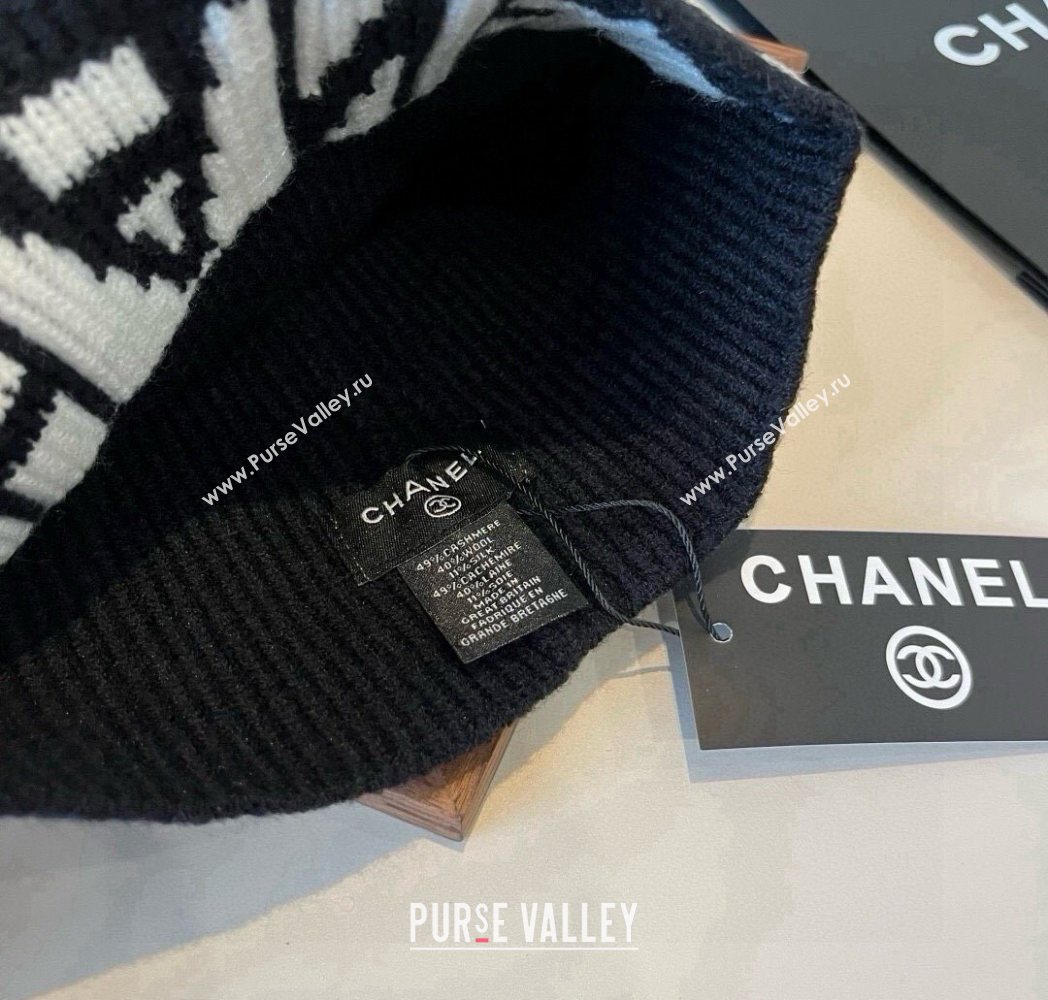 Chanel Knit Hat Black 2025 CH0909088 (XMN-250909089)