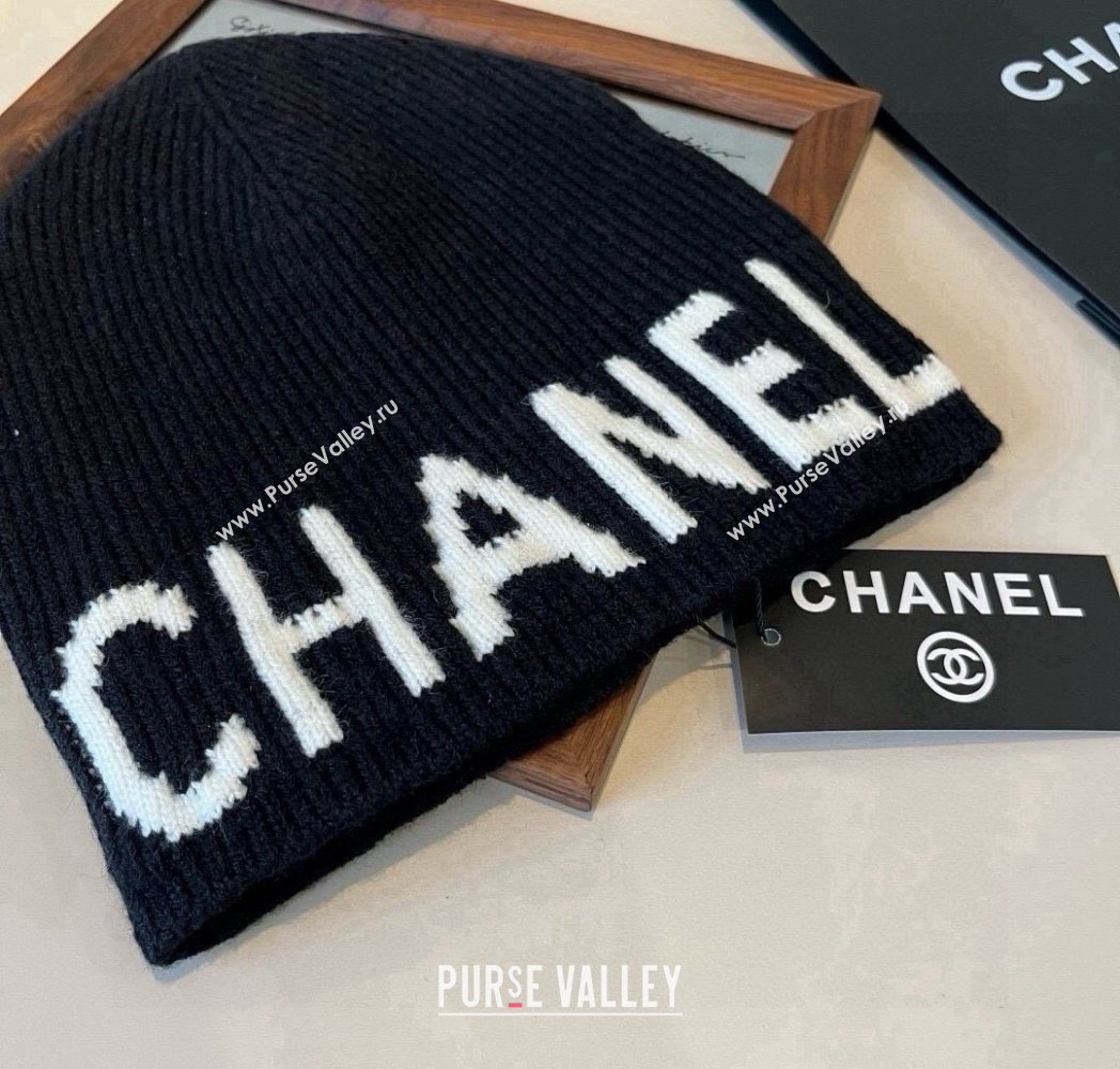 Chanel Knit Hat Black 2025 CH0909088 (XMN-250909089)