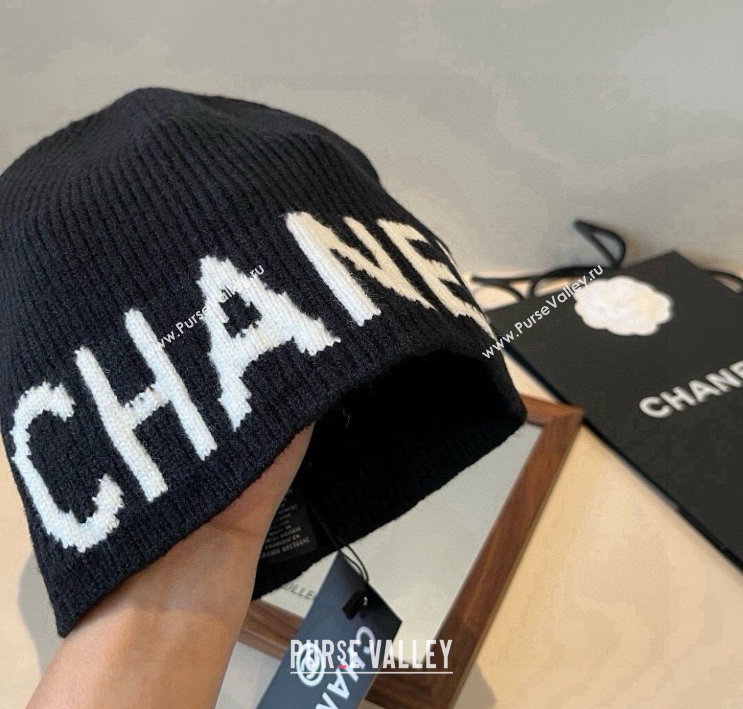 Chanel Knit Hat Black 2025 CH0909088 (XMN-250909089)