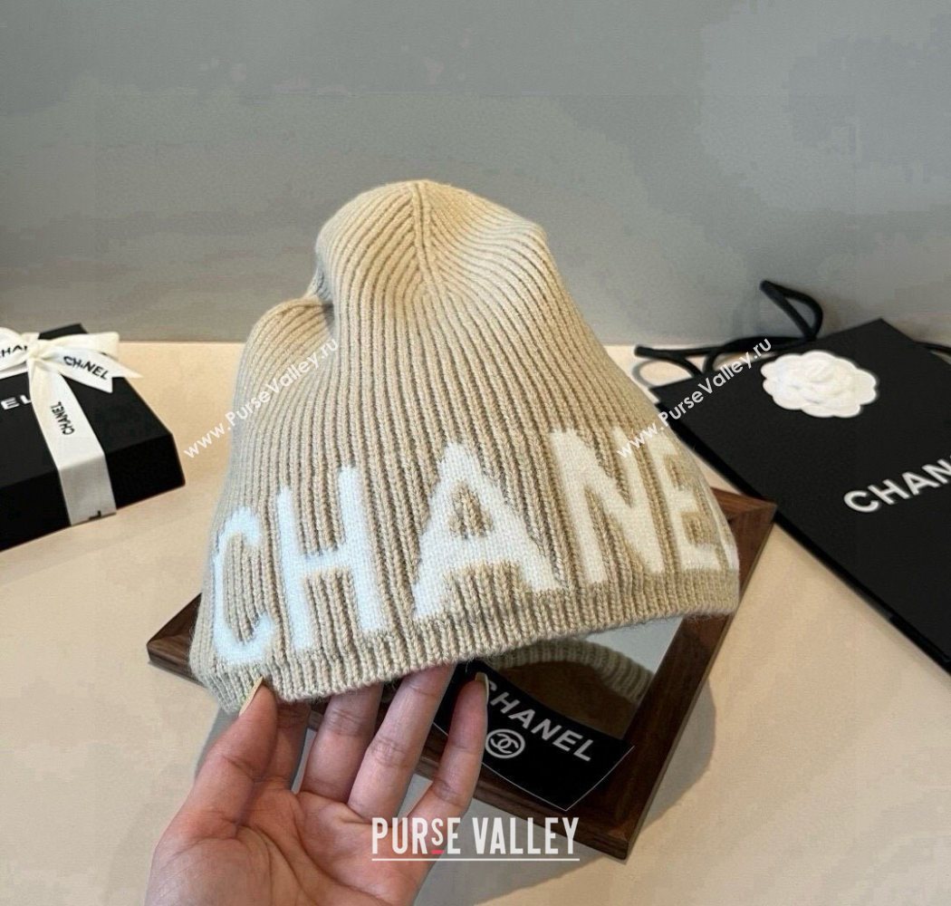 Chanel Knit Hat Beige 2025 CH0909088 (XMN-250909090)