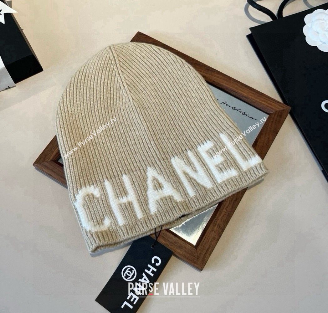 Chanel Knit Hat Beige 2025 CH0909088 (XMN-250909090)