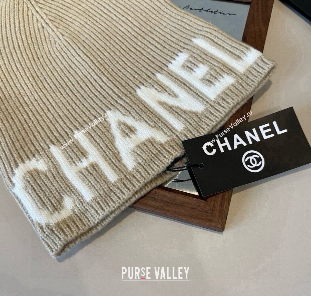 Chanel Knit Hat Beige 2025 CH0909088 (XMN-250909090)