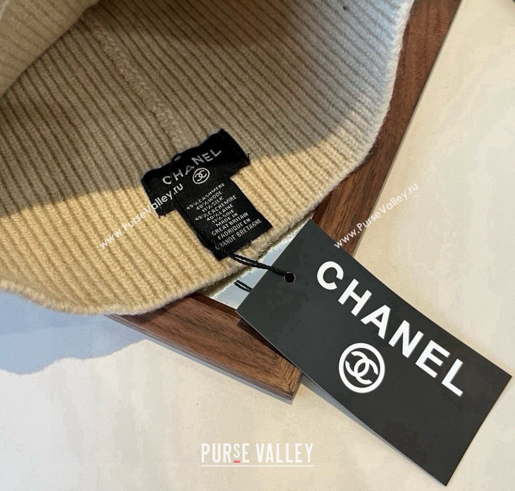 Chanel Knit Hat Beige 2025 CH0909088 (XMN-250909090)