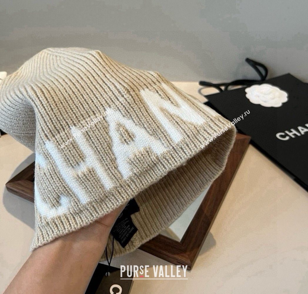 Chanel Knit Hat Beige 2025 CH0909088 (XMN-250909090)