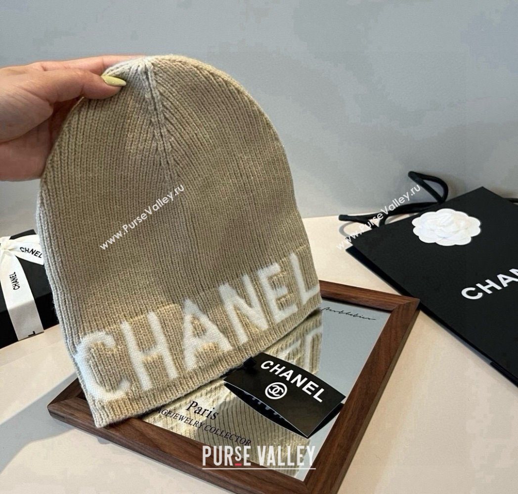 Chanel Knit Hat Beige 2025 CH0909088 (XMN-250909090)