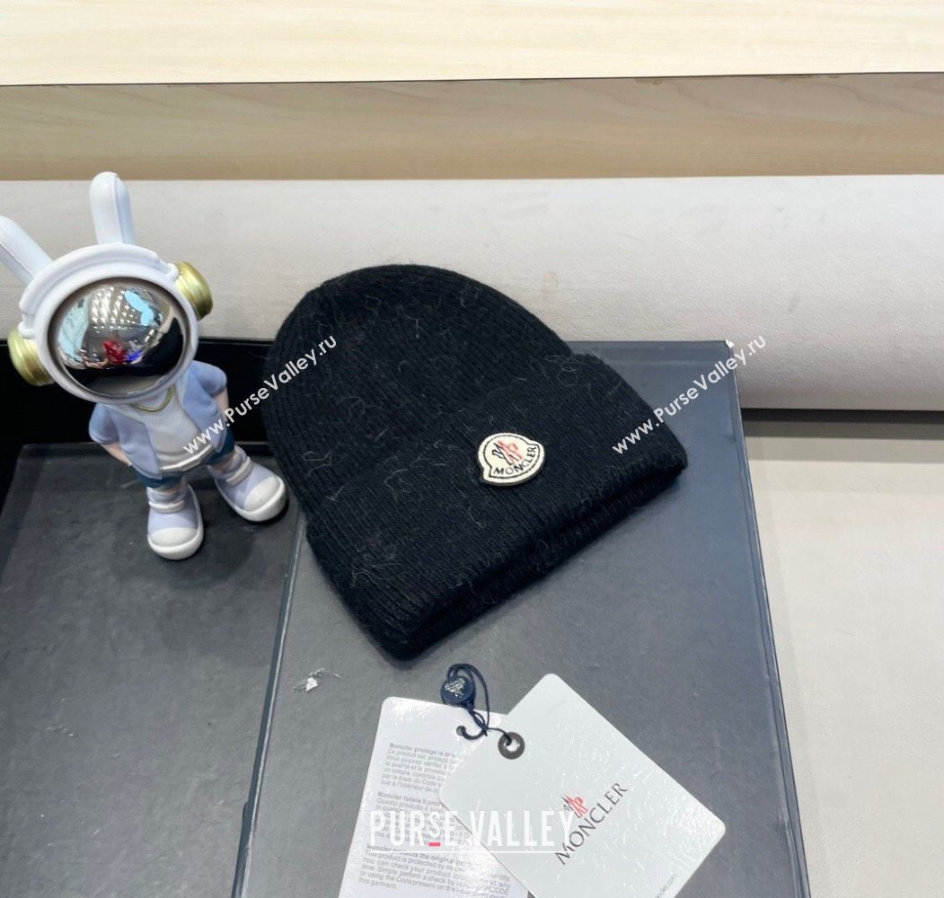 Moncler Knit Hat Black 2025 ML090903 (SHI-250909120)