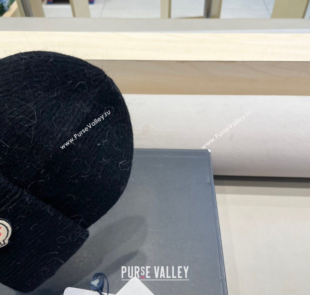 Moncler Knit Hat Black 2025 ML090903 (SHI-250909120)