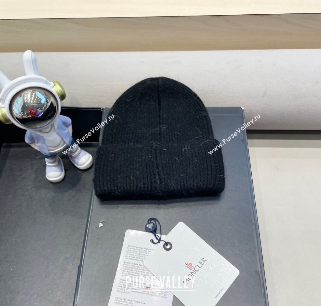 Moncler Knit Hat Black 2025 ML090903 (SHI-250909120)