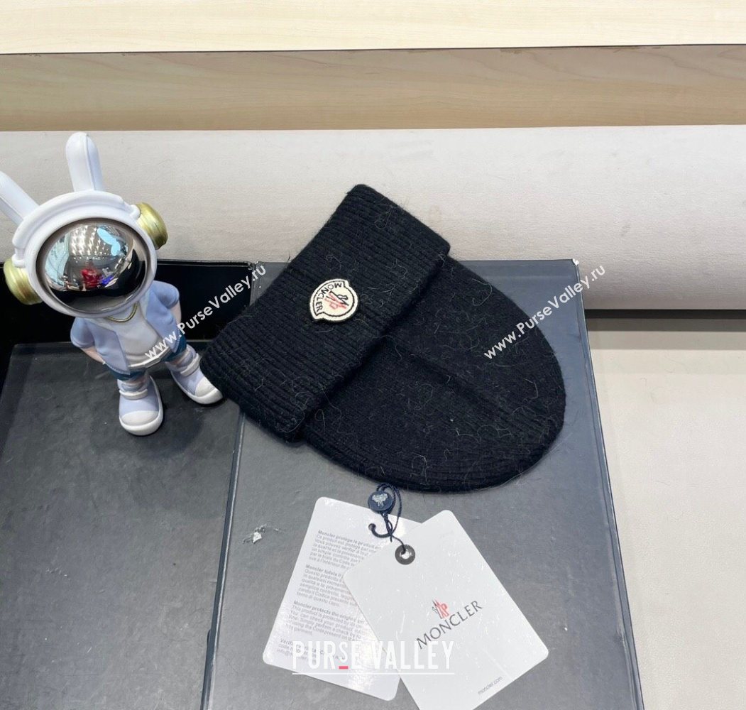 Moncler Knit Hat Black 2025 ML090903 (SHI-250909120)