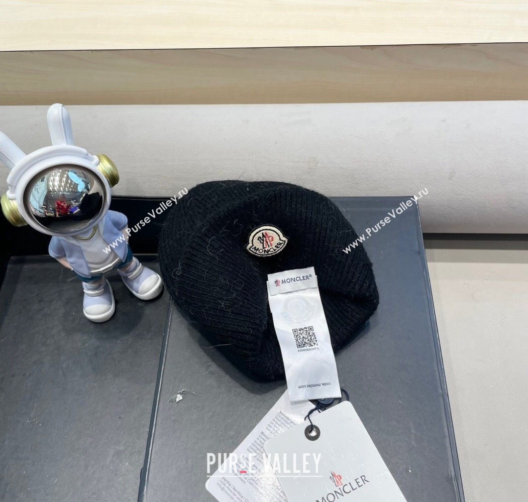 Moncler Knit Hat Black 2025 ML090903 (SHI-250909120)
