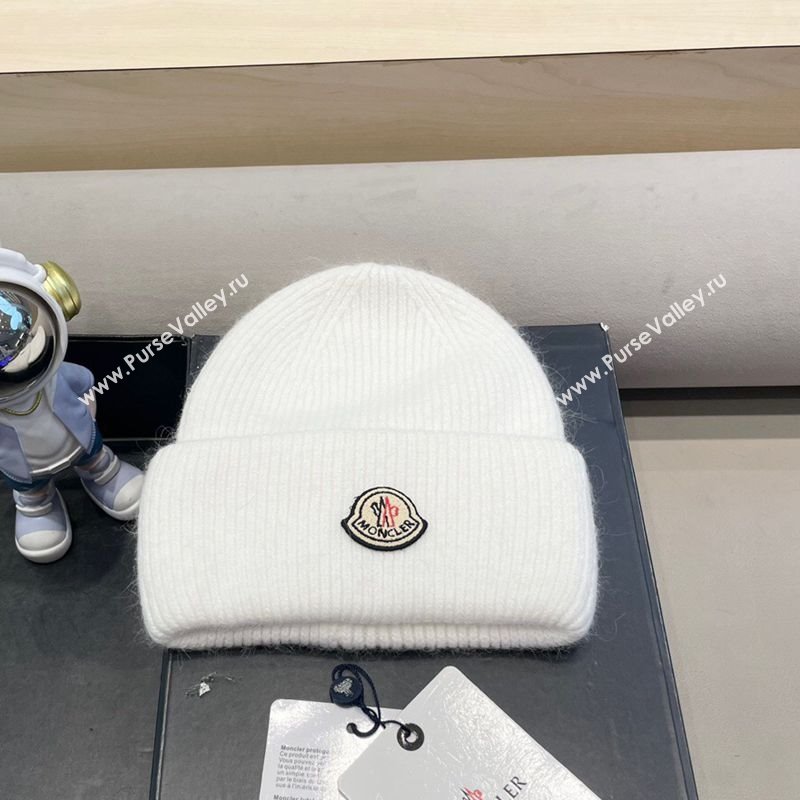 Moncler Knit Hat White 2025 ML090903 (SHI-250909121)