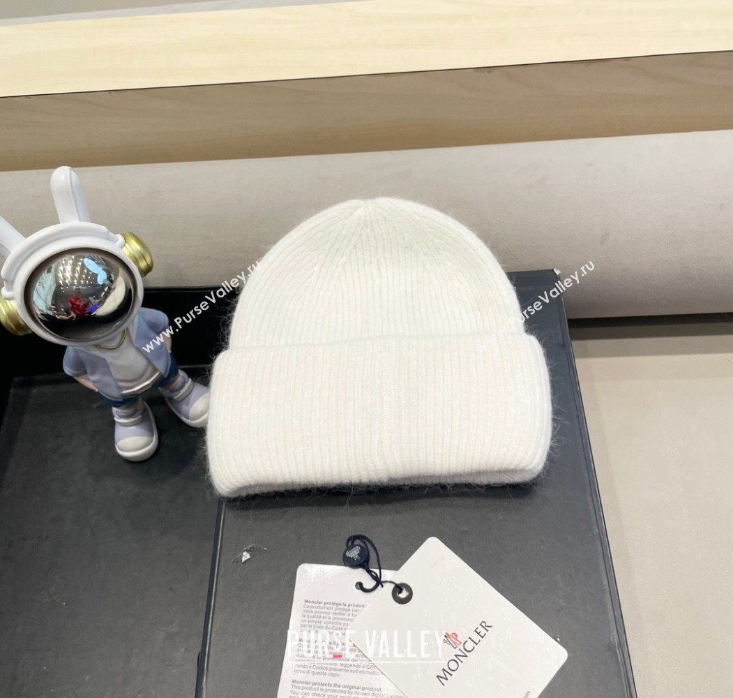 Moncler Knit Hat White 2025 ML090903 (SHI-250909121)