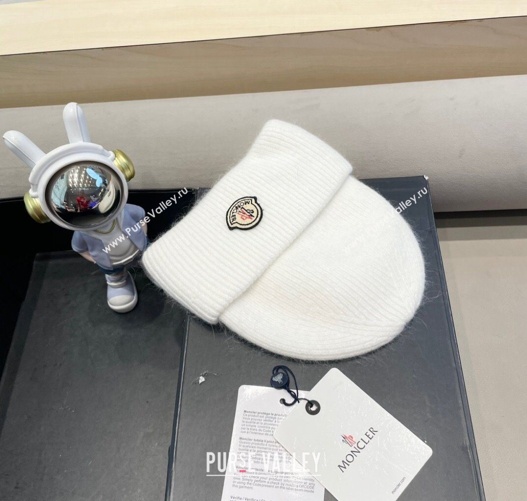 Moncler Knit Hat White 2025 ML090903 (SHI-250909121)