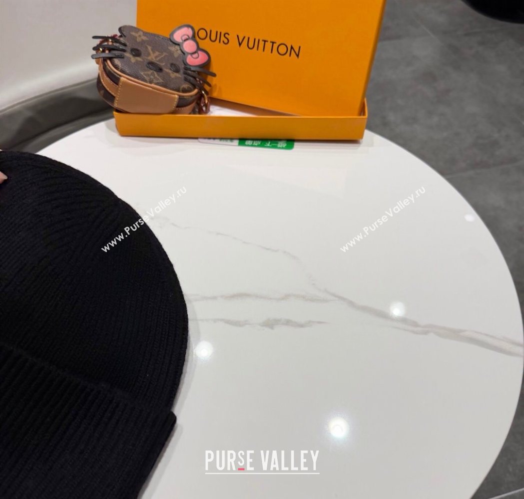 Louis Vuitton Knit Hat Black 2025 LV111101 (XMN-251111088)