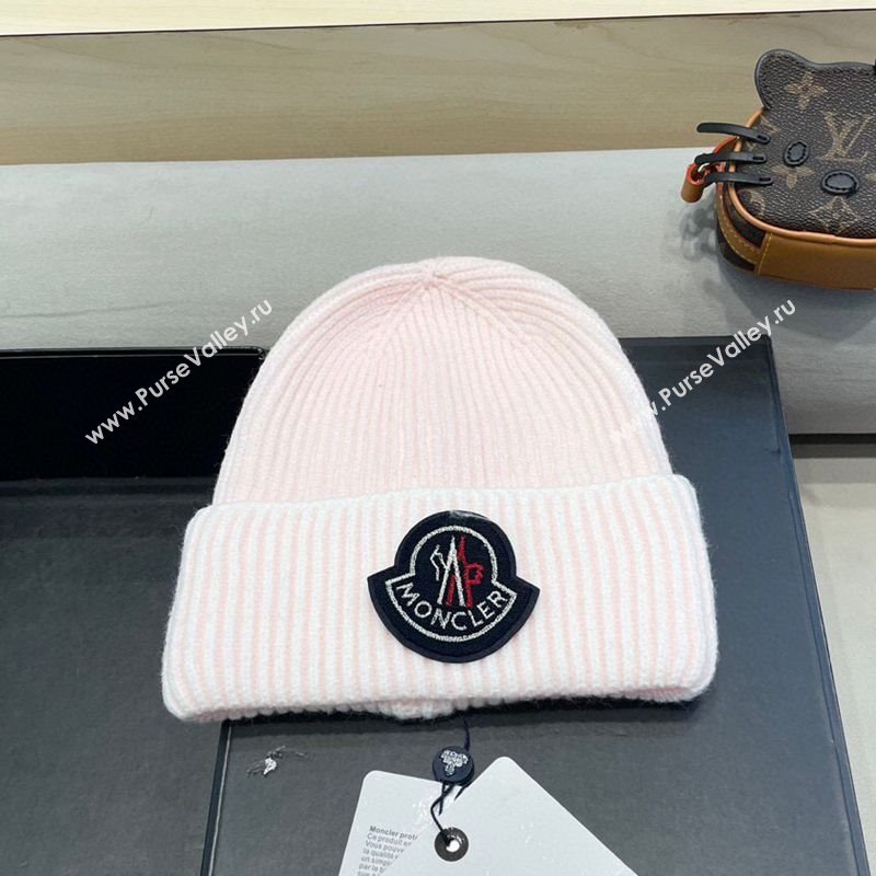 Moncler Knit Hat Pink 2025 ML111101 (XMN-251111081)