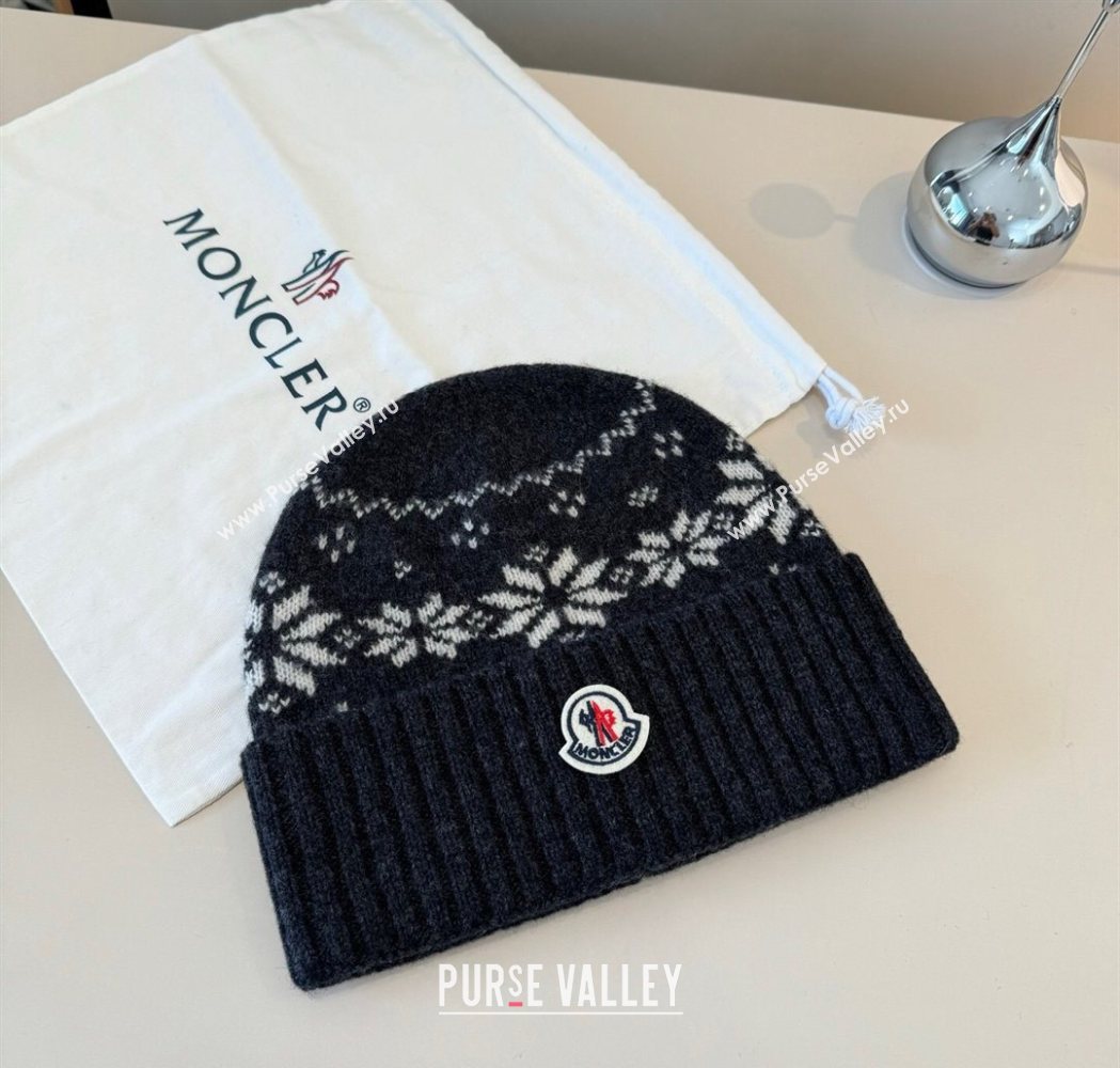 Moncler Knit Hat Black 2025 ML111102 (XMN-251111093)