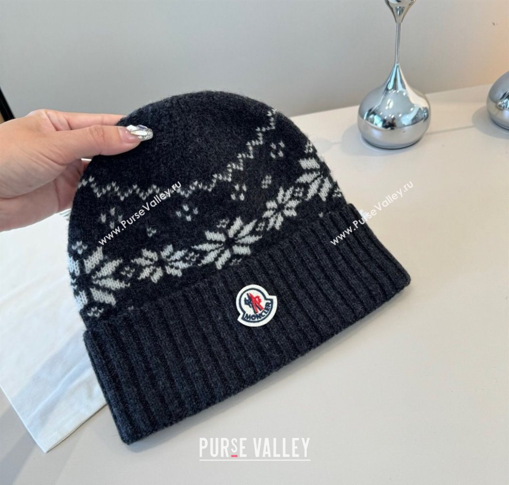 Moncler Knit Hat Black 2025 ML111102 (XMN-251111093)
