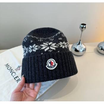 Moncler Knit Hat Black 2025 ML111102 (XMN-251111093)