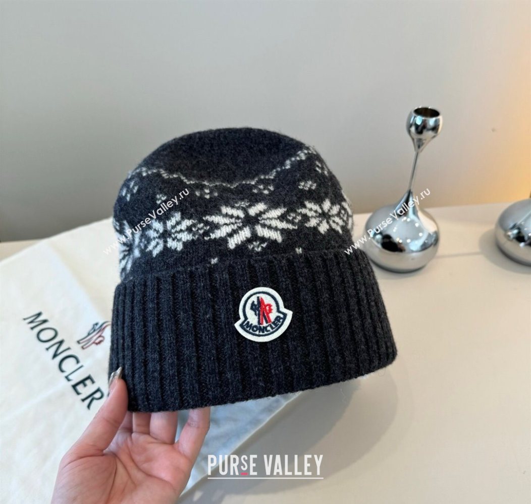 Moncler Knit Hat Black 2025 ML111102 (XMN-251111093)