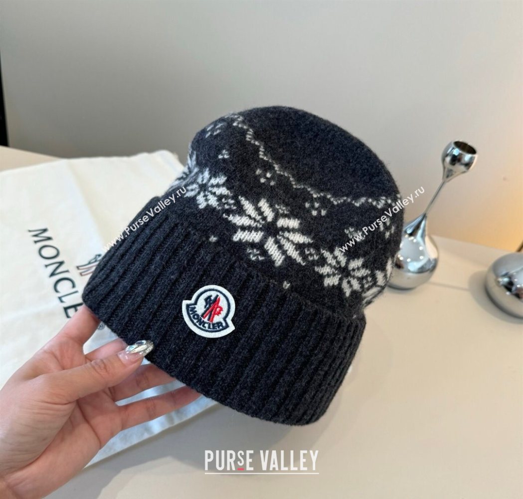 Moncler Knit Hat Black 2025 ML111102 (XMN-251111093)