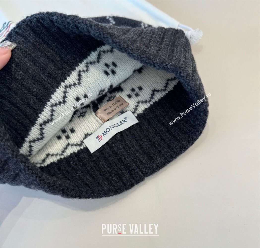 Moncler Knit Hat Black 2025 ML111102 (XMN-251111093)