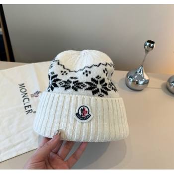 Moncler Knit Hat White 2025 ML111102 (XMN-251111094)