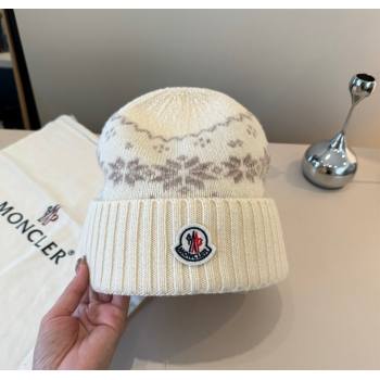 Moncler Knit Hat Light Beige 2025 ML111102 (XMN-251111095)