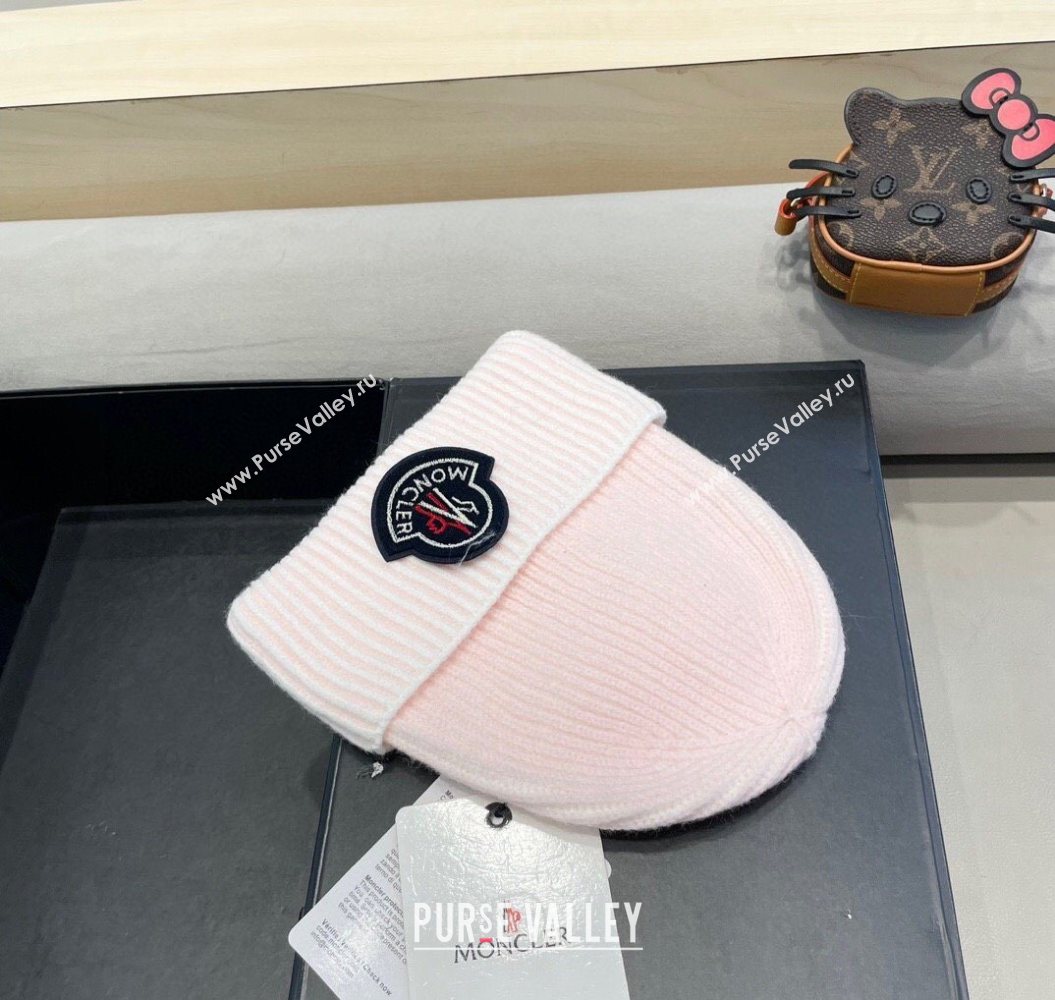Moncler Knit Hat Pink 2025 ML111101 (XMN-251111081)
