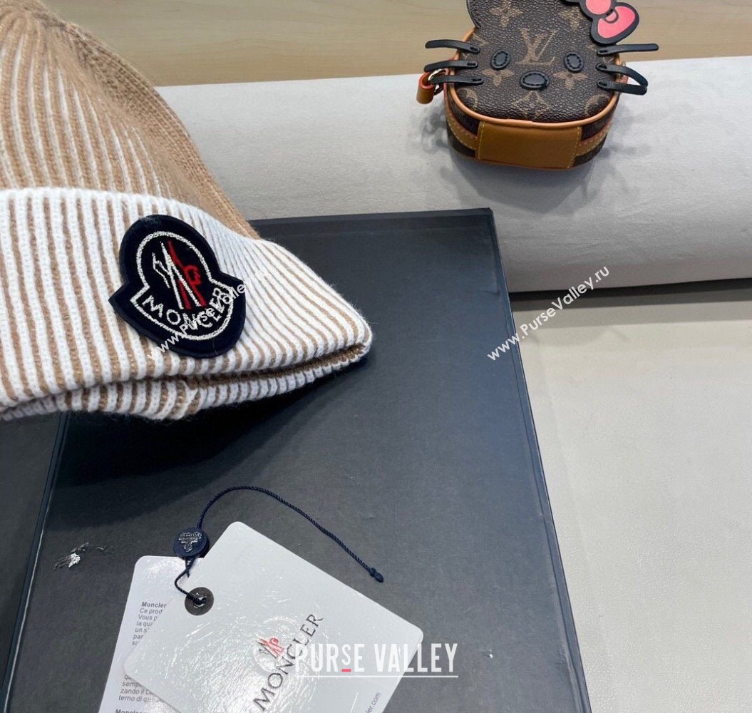 Moncler Knit Hat Beige 2025 ML111101 (XMN-251111082)