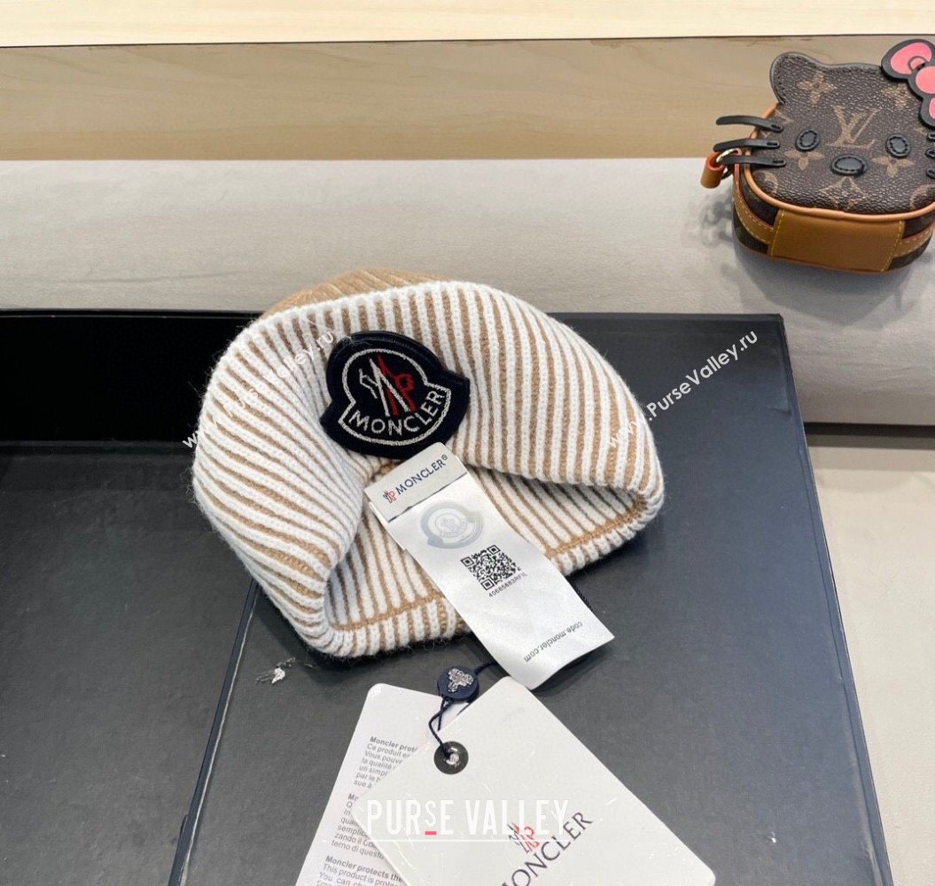 Moncler Knit Hat Beige 2025 ML111101 (XMN-251111082)