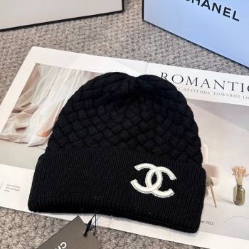 Chanel Knit Hat Black 2025 CH111109 (MAO-251111118)